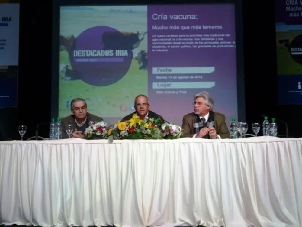 Enzo Benech, Alvaro Roel y Tabaré Aguerre