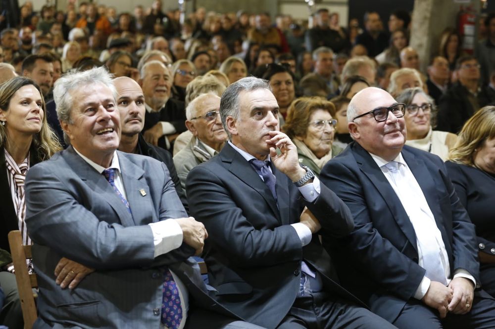 El presidente Orsi estuvo presente en la asunción de Miguel Abella y despedida de Antía