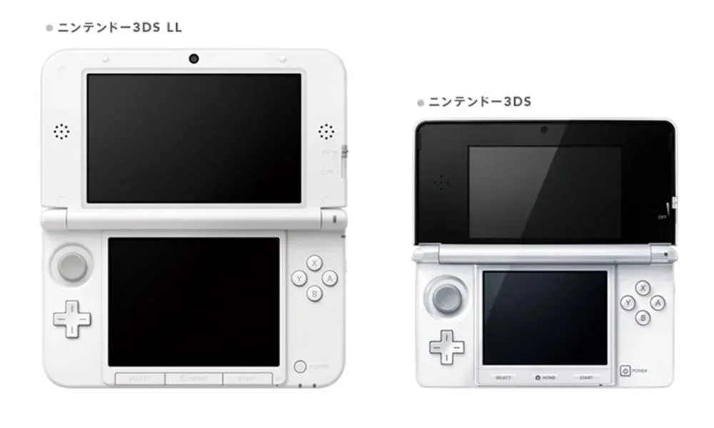La nueva 3DS, a la izquerda, y su antecesora