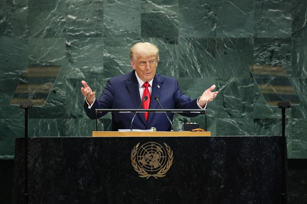 Trump en la Asamblea General de la ONU - AFP