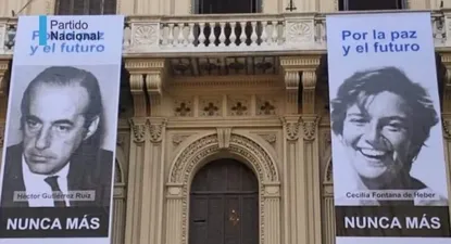 El 20 de mayo el Partido Nacional realizó un homenaje a Cecilia Fontana de Heber y a Héctor Gutiérrez Ruiz