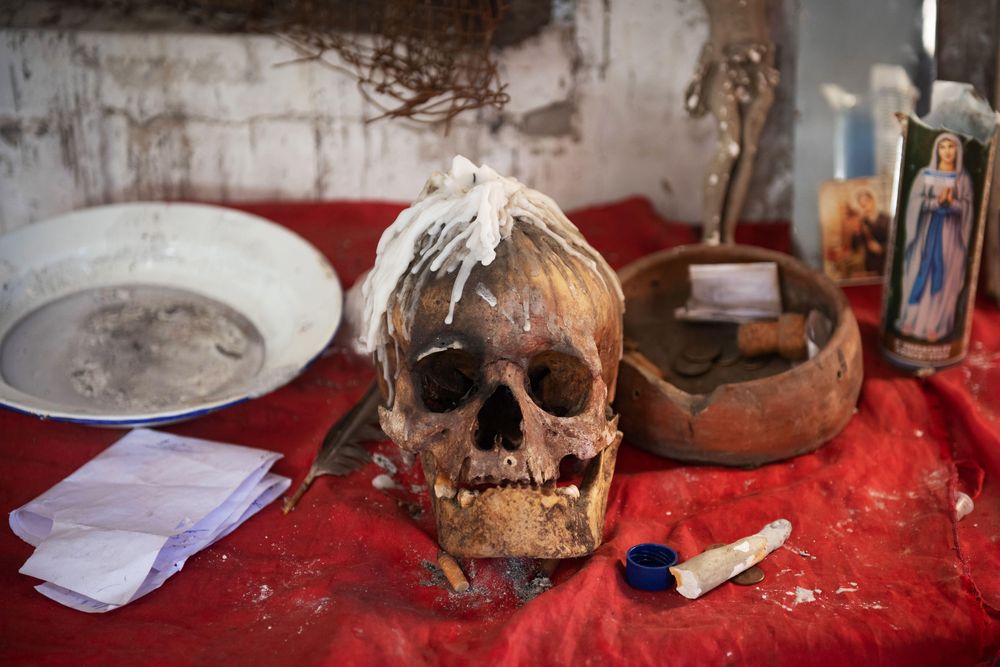 El vudú es una práctica extendida en Haití.