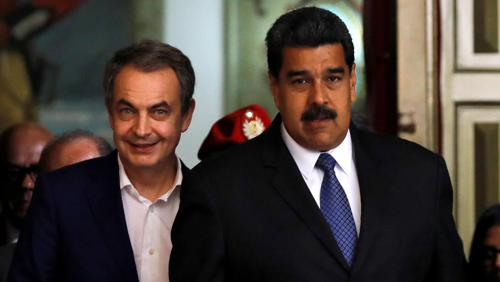 José Luis Rodríguez Zapatero y Nicolás Maduro