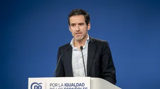 El vicesecretario de Cultura y portavoz del PP, Borja Sémper. (Archivo)