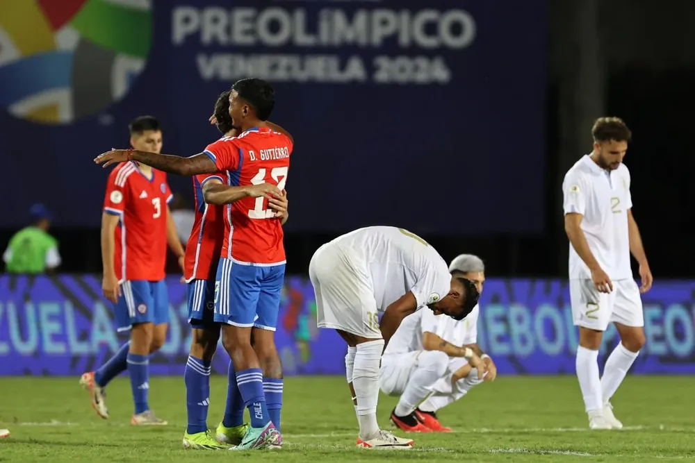 Decepción de los jugadores uruguayos