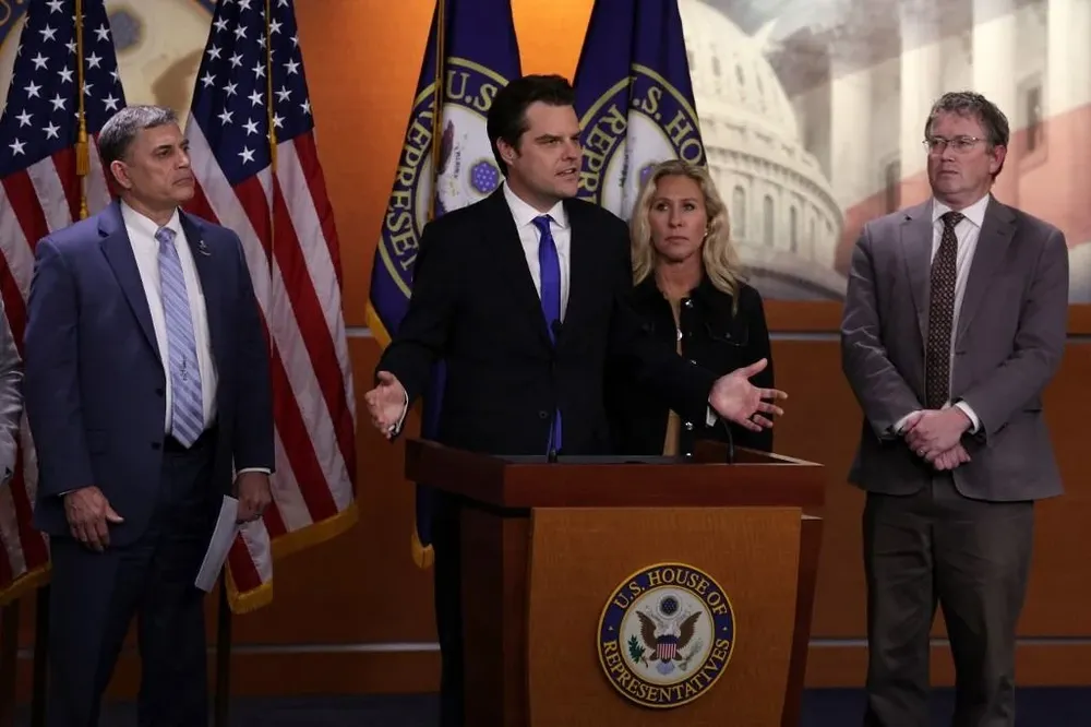 Matt Gaetz, representante del Partido Republicano