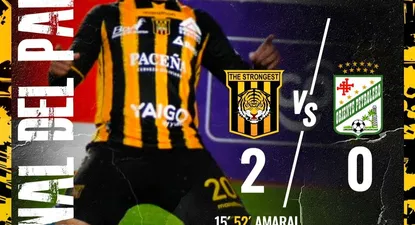 Rodrigo Amaral debutó en The Strongest con dos golazos