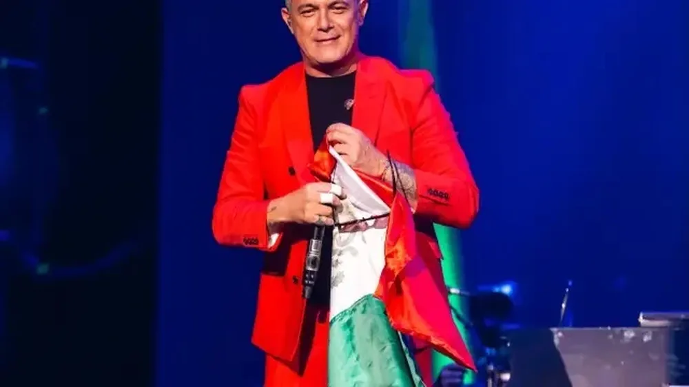 Alejandro Sanz, durante uno de sus recitales.