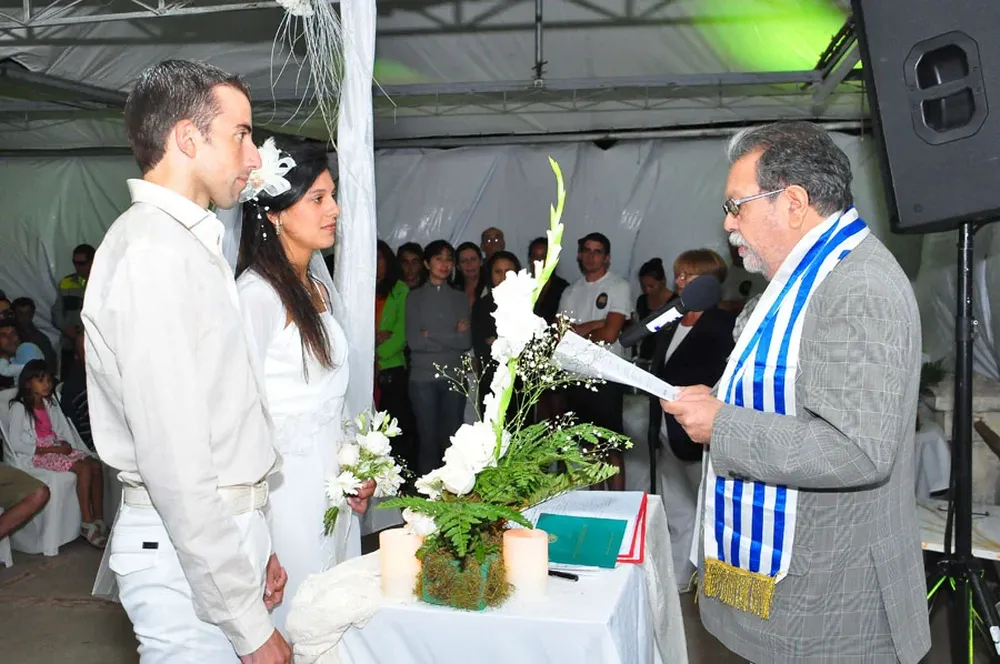 Luis Noguez y Laura Bazallo