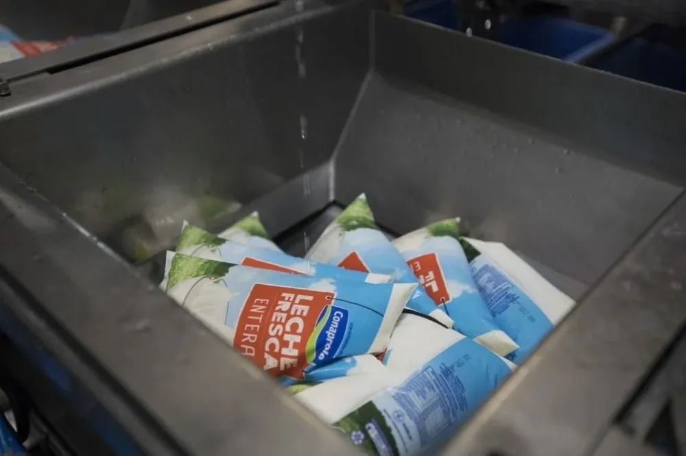 Leche fresca de Conaprole.