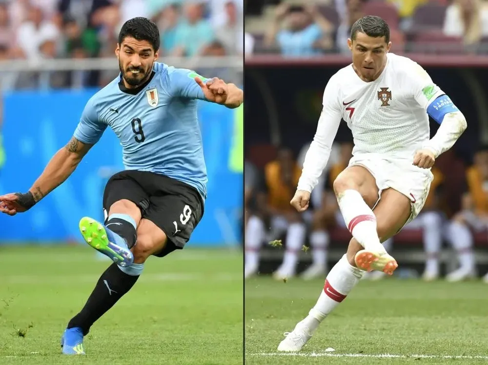 Luis Suárez y Cristiano Ronaldo se enfrentarán el sábado en Sochi