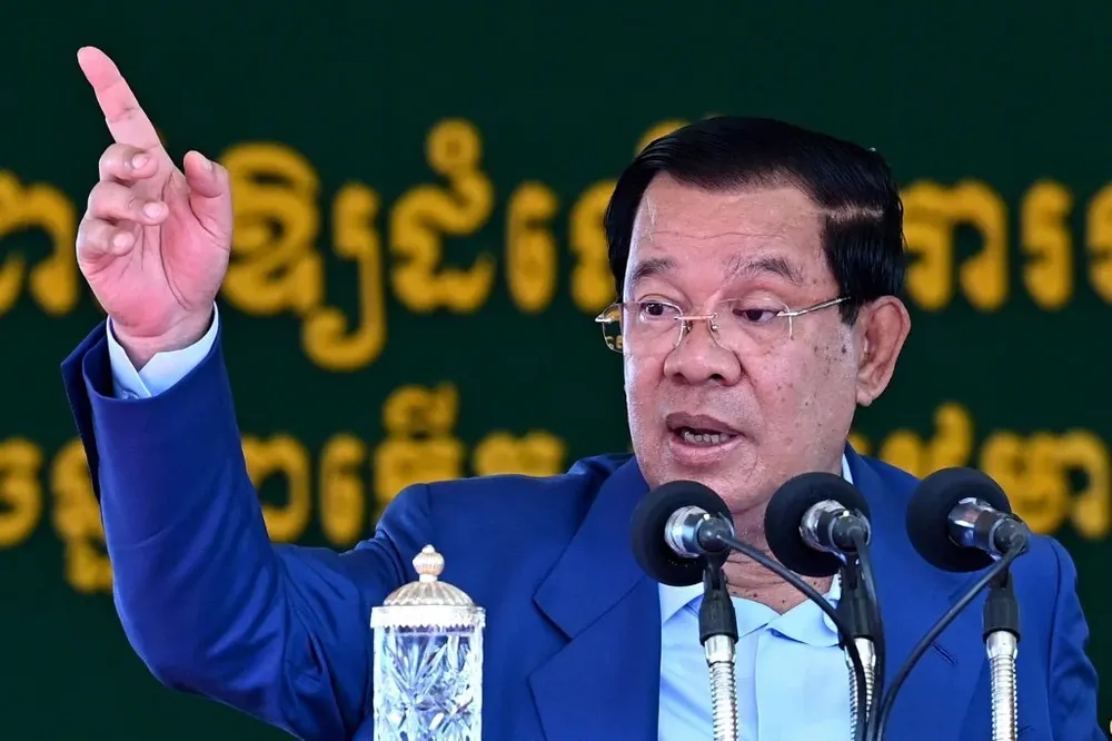 Hun Sen, primer ministro camboyano