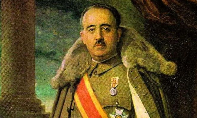 El dictador Francisco Franco, que gobernó España entre 1939 y 1975.