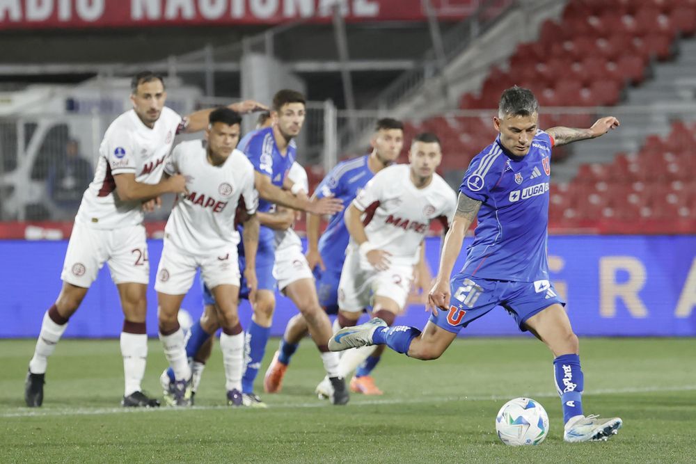 El gol de la U de Chile ante Lanús El gol de la U de Chile ante Lanús
