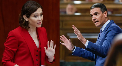 Isabel Díaz Ayuso y Pedro Sánchez