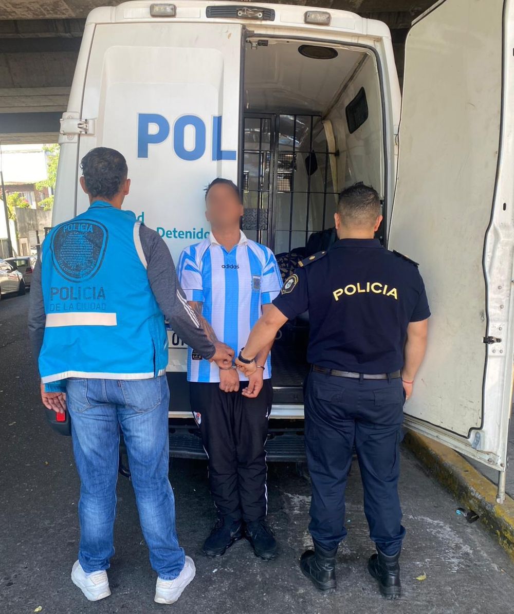 Delincuente detenido