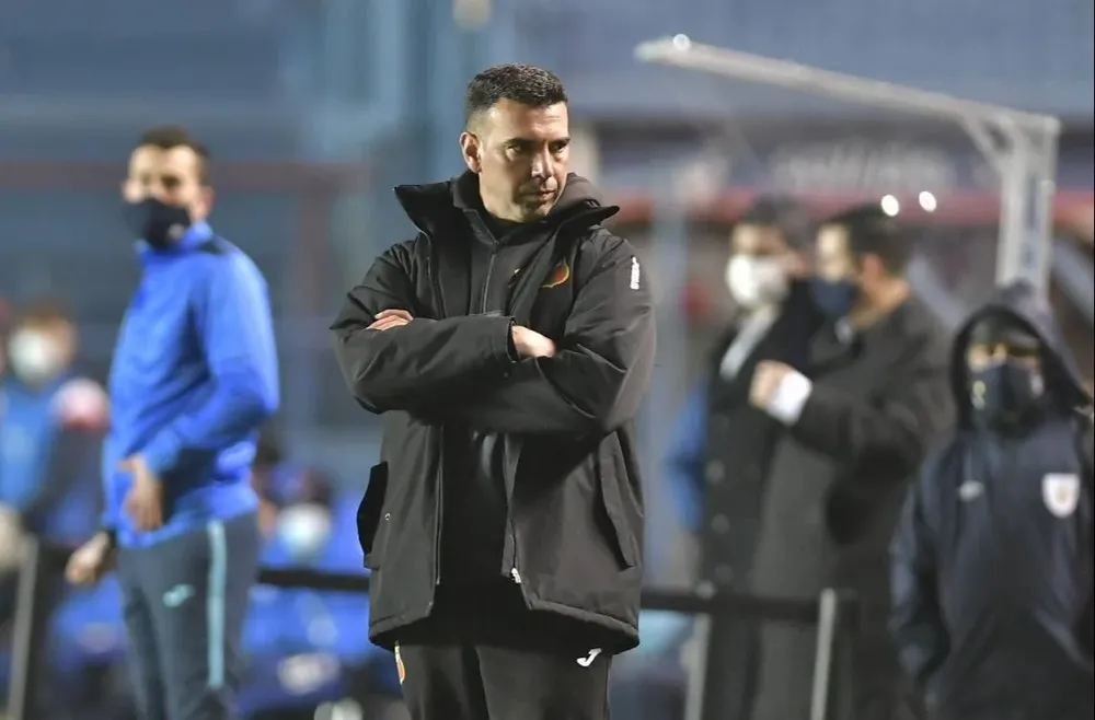 Francisco Palladino, entrenador de Deportivo Maldonado