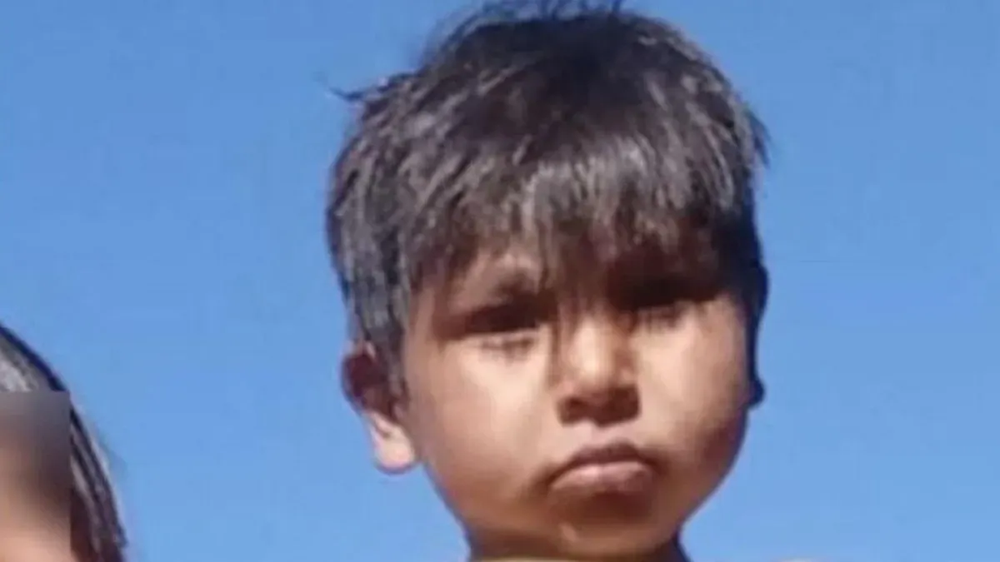 Lian Gael Flores, un niño de Ballesteros Sud, Córdoba, desapareció el 22 de febrero mientras jugaba en el patio de su casa.