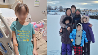 Sara Hernández García (izquierda) y su familia fueron deportados de Texas, Estados Unidos, a México. Los nombres son ficticios, así solicitado por ellos por seguridad.