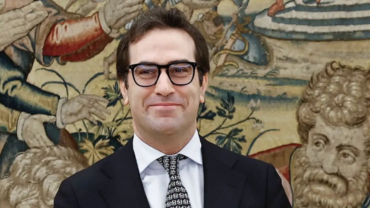 Carlos Cuerpo en un acto oficial