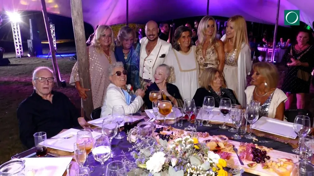 Algunos de los famosos que asistieron a la fiesta