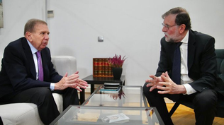 Edmundo González Urrutia y Mariano Rajoy