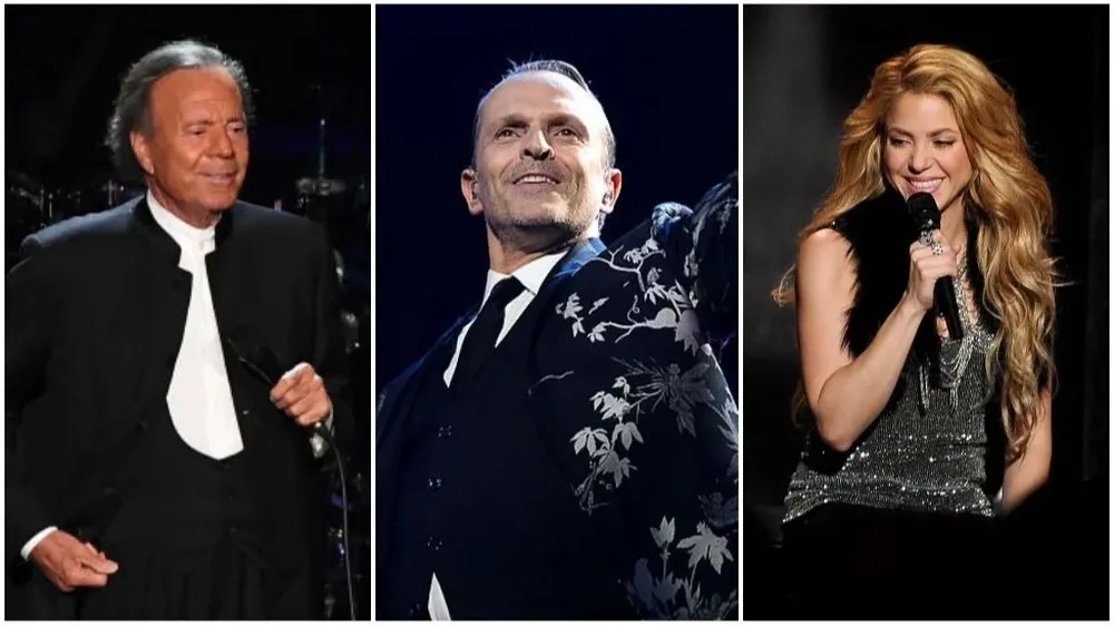 Julio Iglesias, Miguel Bosé y Shakira son algunos artistas que figuran en los Pandora Papers