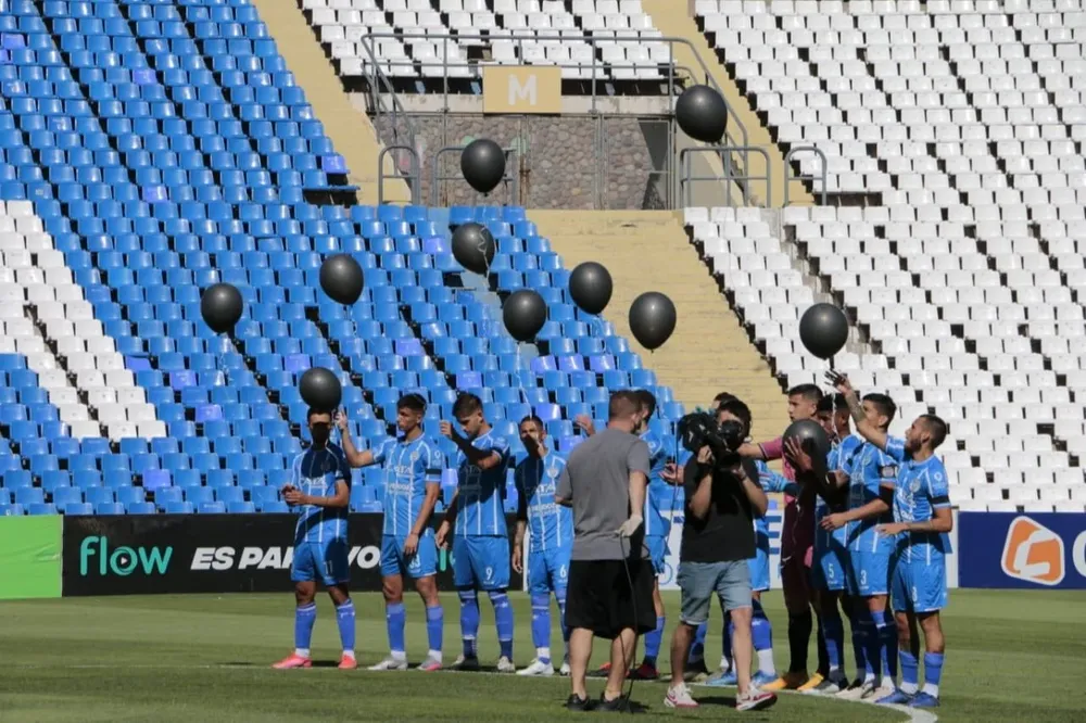 El emotivo homenaje de los jugadores de Godoy Cruz al Morro García