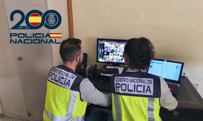 La Guardia Civil investiga el material pedófilo.