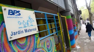El jardín maternal del BPS está ubicado en Rodó entre Arismendi y Frugoni
