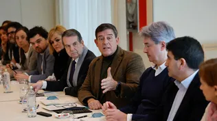 El candidato del PSdeG-PSOE a presidir la Xunta, José Ramón Gómez Besteiro.