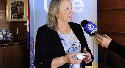 La presidenta de UTE&nbsp;Silvia Emaldi