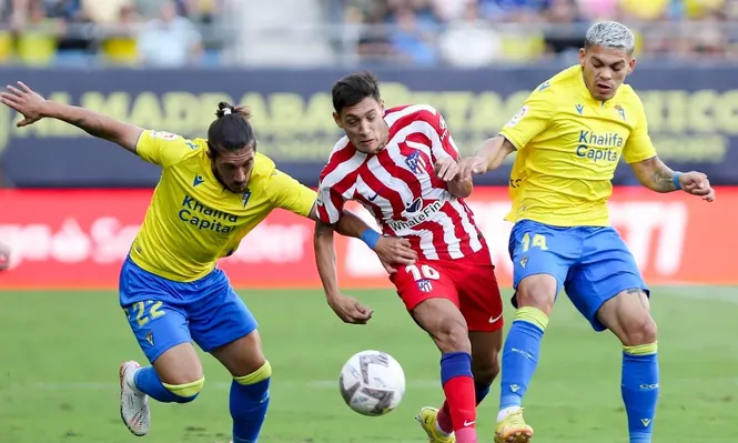 Alfonso Espino y Brian Ocampo en Cádiz