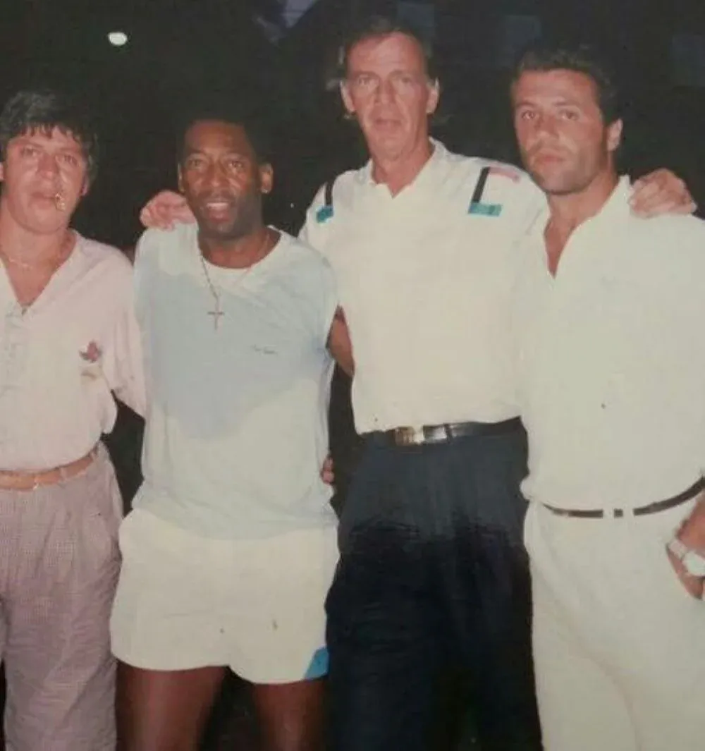 Una cena en Punta del Este: Francisco Paco Casal, Pelé, César Menotti y Fernando Álvez