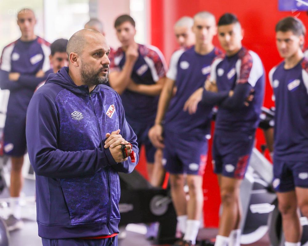 Jadson Viera en la pretemporada 2026 de Nacional