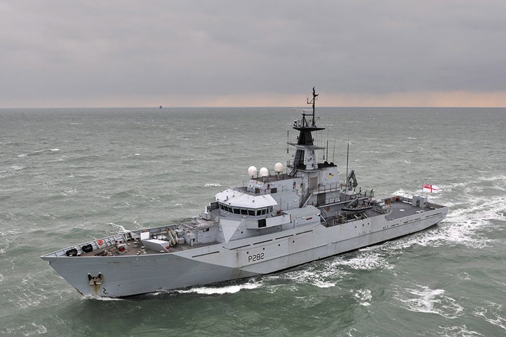 HMS Mersey, patrullera oceánica de la Armada Real Británica
