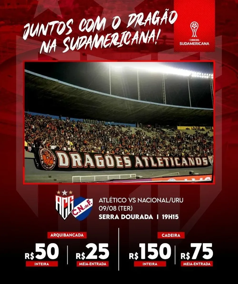 La venta de entradas de Atlético Goianiense