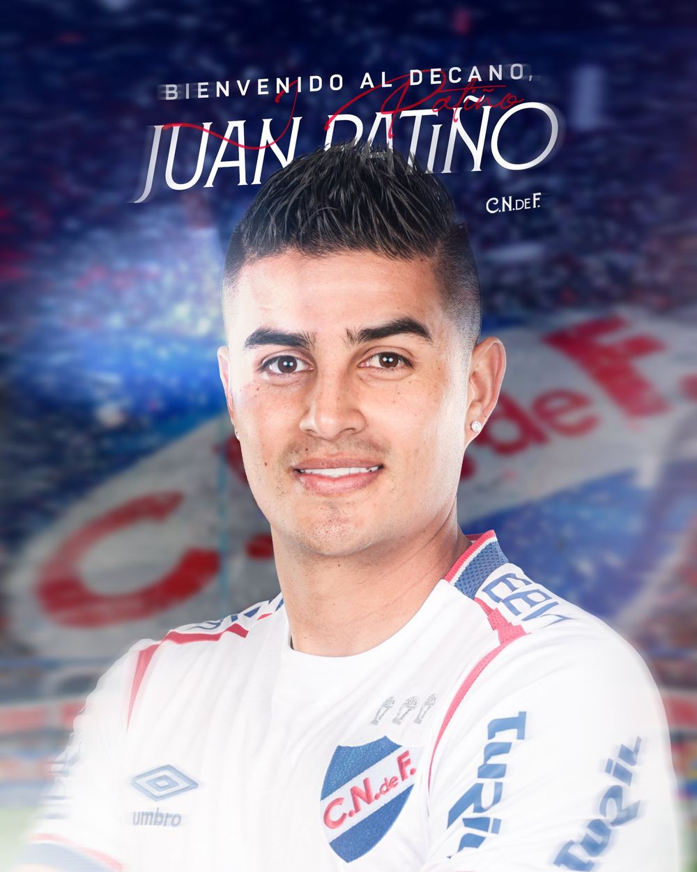 Juan Patiño fue presentado en Nacional
