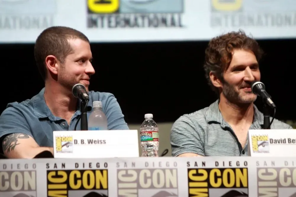 D.B. Weiss y David Benioff en la convención Comic-Con