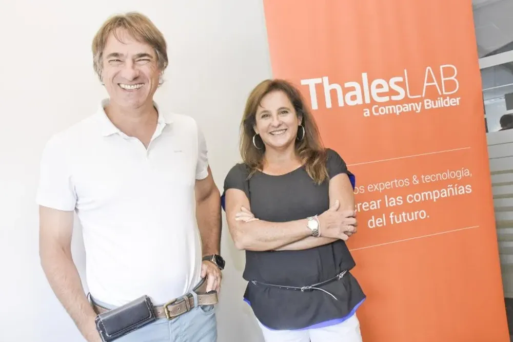 Nicolás Jodal y Sylvia Chebi, fundadores de ThalesLab