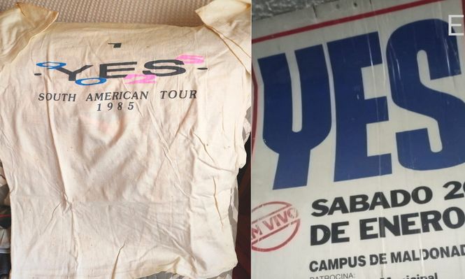 Hace 40 años la banda Yes cautivó al público en Punta del Este