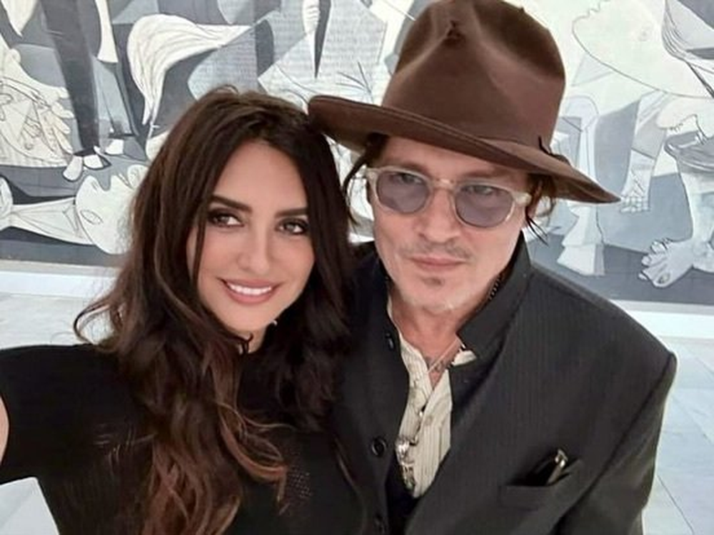 Penélope Cruz y Johnny Depp