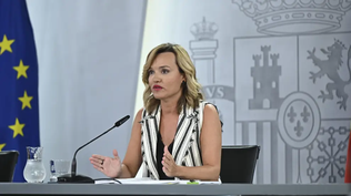 La ministra portavoz del Gobierno Pilar Alegría