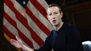 Mark Zuckerberg, fundador de Facebook, habla en una conferencia en la Universidad de Georgetown