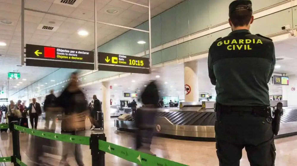 Operativo de sguridad en El Prat