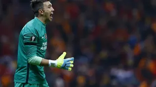 Fernando Muslera, golero del Galatasaray.