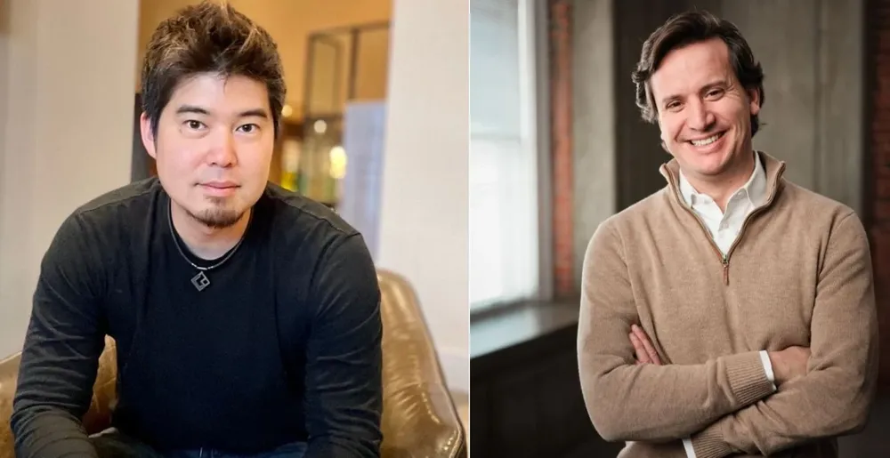 El líder global de los Microsoft AI Co-Innovation Labs, Jun Yamasaki, y el Chief Scientist y Lab Director de Microsoft AI for Good Research Lab, Juan Lavista