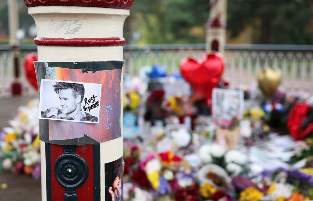 Homenaje a Liam Payne en Wolverhampton, Gran Bretaña, de donde era el exintegrante de One Direction