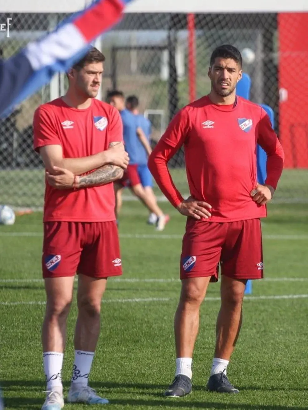 Santiago Marcel y Luis Suárez