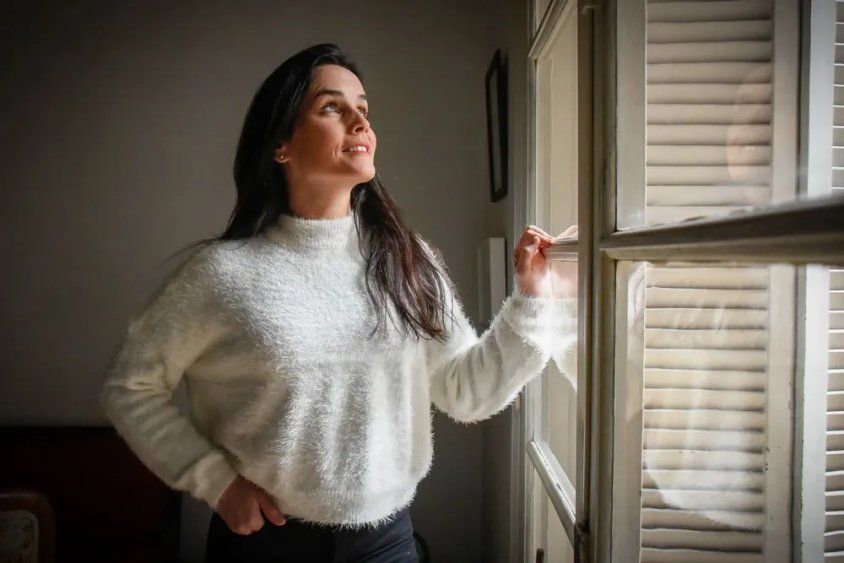 Noelia Campo, conductora de TV Ciudad